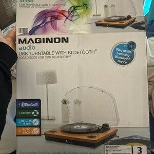 Maginon USB Turntable with Bluetooth
